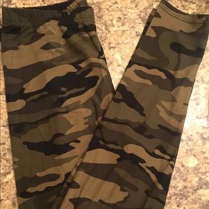 Camo Leggings - Womens One Size